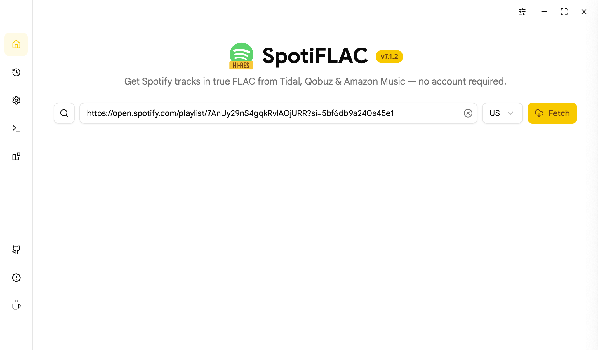 Spotify to FLAC converter