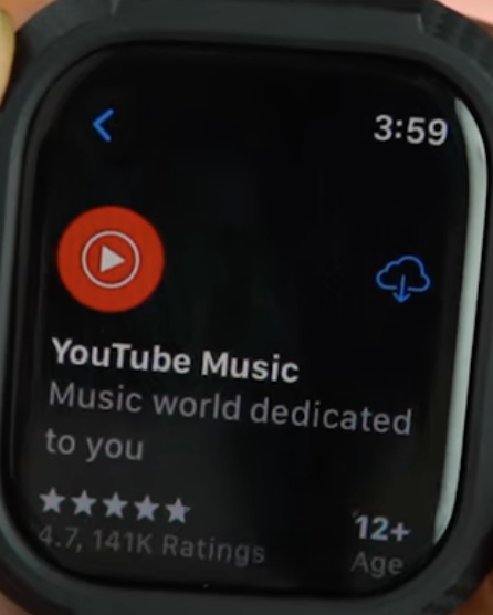 YouTube Music Apple Watch
